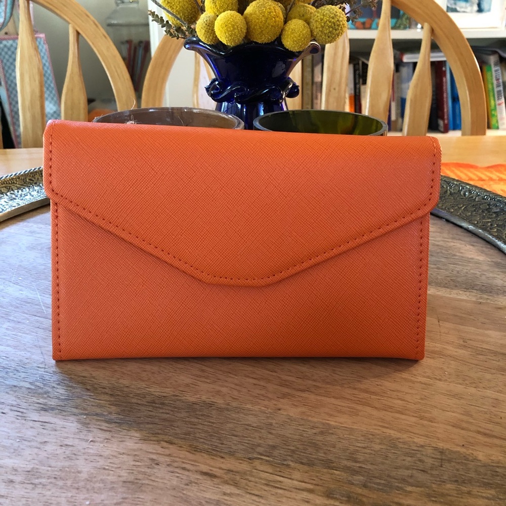 Orange wallet